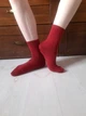 Термошкарпетки Merino Wool. Шкарпетки з вовни мериноса 90%. Розмір 23 (35-37). Червоні. Класичні - зображення 1