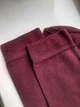 Термоноски Merino Wool. Носки из шерсти мериноса 90%. Размер 23 (35-37). Вишневые. Классические - изображение 4