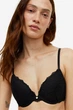 Бюстгальтер H&M 70F чорний 4091080301 - зображення 1