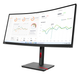 Monitor 34" Lenovo ThinkVision T34w-30 WLED LCD (63D4GAT1EU) - obraz 3