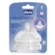 Соска силиконовая Chicco Natural Feeling, быстрый поток, 6м+, 2 шт (81047.20) - изображение 2