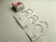 Кільця AMP Lacetti 1.8 LDA 80,50 стандарт (PR-CHE-49-3549-000-SET) (93742700) - зображення 1