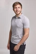 Мужская футболка POLO СпецМед S Серый - изображение 1