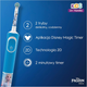 Електрична зубна щітка Oral-B Braun D100 Kids "Крижане серце" з футляром (4210201419662) - зображення 8