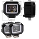 Светодиодная двухцветная противотуманная фара Led балка 9-36V 20W Белый Жёлтый с белым ангельским глазом (01940) - изображение 2