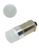 Светодиодная лампа T4W BA9S 1SMD 3030 Белая 12V матовая линза (14011) - изображение 1