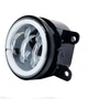 Светодиодные противотуманные фары Led 7 линз 90мм 3,5" 70W OPEL, PEUGEOT, RENAULT, FORD Габарит Поворот ПТФ (05333) - изображение 4