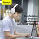 Бездротові Bluetooth наушники Baseus Encok Wireless D02 Pro (NGTD010302) White - изображение 10