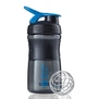 Шейкер спортивний (пляшка) BlenderBottle SportMixer 20oz/590ml Black/Cyan - изображение 1