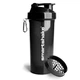 Шейкер спортивний SmartShake Lite 1000ml Glossy-Black - изображение 2