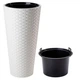Горшок FormPlastic Rattana Slim - 30 белый (3830-011) - изображение 2
