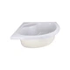 Душевая кабина Lidz Latwa SC80x80.SAT.HIGH.GR полукруглая, стекло 4 мм + Lidz Душевой поддон KAPIELKA ST80x80x41, с панелью - изображение 10