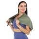 Cпортивное полотенце с чехлом Zelart 4Monster Sport Towel Fit EDT-80 размер 80х40см Olive - изображение 3