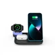 Док-станция JYD 4в1 для iPhone/Android/Apple Watch/AirPods (black) - изображение 2