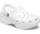 Женские кроксы Crocs Classic Platform Clog W5-35-22.5 см White 206750 - изображение 2