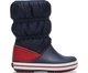 Зимние сапоги Crocs Kids Crocband Winter Boot Navy/Red р. 7/24/14.5см - изображение 1