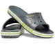Шлепанцы Crocs Bayaband Slide Slate Grey / Lime Punch M12-45-29,5 см 2053924 - изображение 1