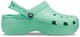 Женские кроксы Crocs Classic Platform Clog M8W10-41-26.5 см Jade Stone 206750 - изображение 1