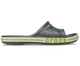 Шлепанцы Crocs Bayaband Slide Slate Grey / Lime Punch M12-45-29,5 см 2053924 - изображение 4