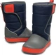 Зимние сапоги Crocs Kids Crocband LodgePoint Graphic Winter Boot Navy/Slate Grey р. 7/24/14.5см - изображение 3