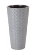 Горшок FormPlastic Makata slim-30 серый (2830-055) - изображение 3