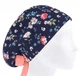 Медицинская шапочка женская HeadwearUniverse универсальная принт Милые цветочки - изображение 1
