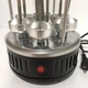 Электрошашлычница вертикальная Domotec MS-7781 1000 Вт 6 шампуров Черная - изображение 2