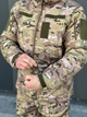 Тактическая куртка мультикам софтшелл осень флисовая теплая, Куртка Softshell Multicam Soft shell мультикам S - изображение 3