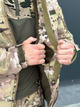 Тактическая куртка мультикам софтшелл осень флисовая теплая, Куртка Softshell Multicam Soft shell мультикам S - изображение 4