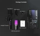 Мікрофон для комп'ютера з RGB підсвічуванням та поп-фільтром ZealSound A68 Конденсаторний мікрофон для пк Для стриму, геймінгу та блогерів 395493027 - зображення 7