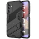 Защитный чехол с подставкой Deexe Bibercas для Samsung Galaxy M34 - Black - изображение 1