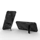 Защитный чехол с подставкой Deexe Bibercas для Samsung Galaxy M34 - Black - изображение 2