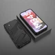 Защитный чехол с подставкой Deexe Bibercas для Samsung Galaxy M34 - Black - изображение 5