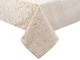 Скатерть тефлоновая Lefard Home Textile Alba Lurex Teflon Oro 160х240 см (715-335) (8407007153357) - изображение 3