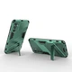 Защитный чехол с подставкой Deexe Bibercas для Samsung Galaxy M34 - Green - изображение 2