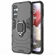 Чехол с подставкой Deexe Hybrid Case для Samsung Galaxy M34 - Black - изображение 1