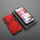 Захисний чохол з підставкою Deexe Bibercas для Samsung Galaxy M34 - Red - зображення 5