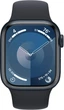 Смарт-годинник Apple Watch Series 9 GPS 41mm Midnight Aluminium Case with Midnight Sport Band - S/M (MR8W3) - зображення 2