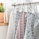 Рушник кухонний IKEA INAMARIA 4 шт синій візерунок рожевий 30х40 см 104.930.73 - зображення 3