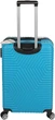 Чемодан на 4-х колесиках G&D Polo Suitcase Model 600 размер S 37 x 27 x 58 см Бирюзовый - изображение 3