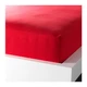 Простирадло натяжне IKEA DVALA червоне 140х200 см 601.499.51 - зображення 3