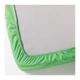 Простирадло натяжне IKEA DVALA зелене 160х200, 402.964.72 - зображення 2