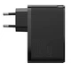 Мережевий зарядний пристрій Baseus GaN2 Pro Quick Charger CCGAN2P-L 2xUSB-C+2xUSB-A 100W Black 747560 - зображення 3