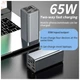 Батарея универсальная Atria 20000mAh, 65W, PD2.0, QC (WPD-65) - изображение 2