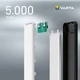 Varta Power Bank Energy 5000 мАч оснащенный усовершенствованной технологией безопасности c зарядным кабелем вес - 150 грамм - изображение 6