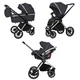 Універсальна коляска 3 в 1 Carrello Optima CRL-6504 Platinum Grey - зображення 2