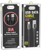 Кабель Sky Dolphin S01T Braided Fast USB to Type-C 3 A 1 м Чорний (USB-000583) - зображення 2