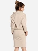 Sukienka tunika damska BeWear B032 86867 2XL-3XL Beżowa (5902041185119) - obraz 2