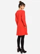 Sukienka tunika damska BeWear B042 86909 2XL-3XL Czerwona (5902041192063) - obraz 4