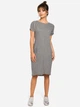 Плаття жіноче BeWear B050 86940 L Сіре (5902041193411) - зображення 1